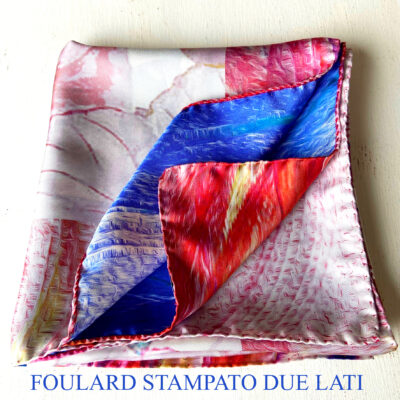 FOULARD SETA DOPPIA STAMPA